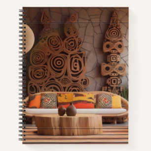 Feiernde Mutter Afrika Notizbuch