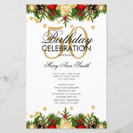 Feiertag 50. Geburtstag Party Programm Gold mit Me