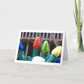 Feiertag beleuchtet Karte 1