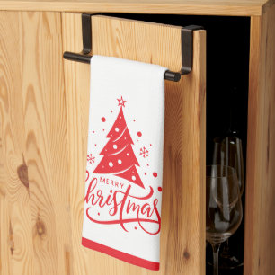 Feiertag Frohe Weihnachten  Geschirrtuch