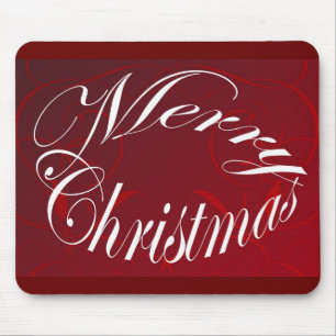 Feiertag Frohe Weihnachten Matching Red Items Mousepad