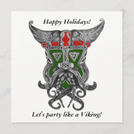 Feiertag - Party wie ein Viking Einladung