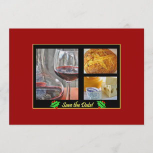 Feiertag Rett-the-Date Einladung