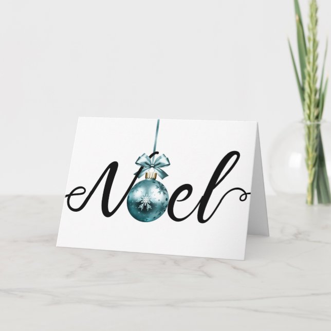 Feiertag, Weihnachten im Weihnachten Karte (Vorderseite)