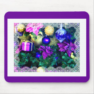Feiertage Grüße_ Mousepad