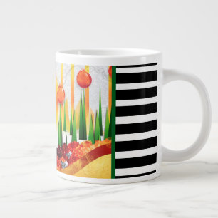 Feiertage in den Kiefern! Jumbo-Tasse
