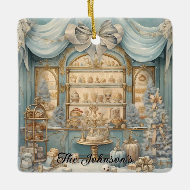 Feiertage Keramikornament (Vorderseite)