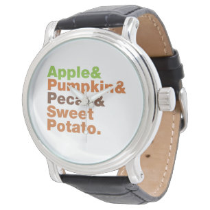 Feiertage Pies ~ Festliche Weihnachten Erntedank W Armbanduhr