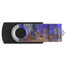 Feiertags-Geburt Christis-Szene