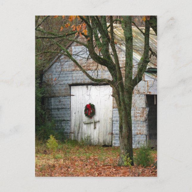 Feiertags-Geist Feiertagspostkarte (Vorderseite)