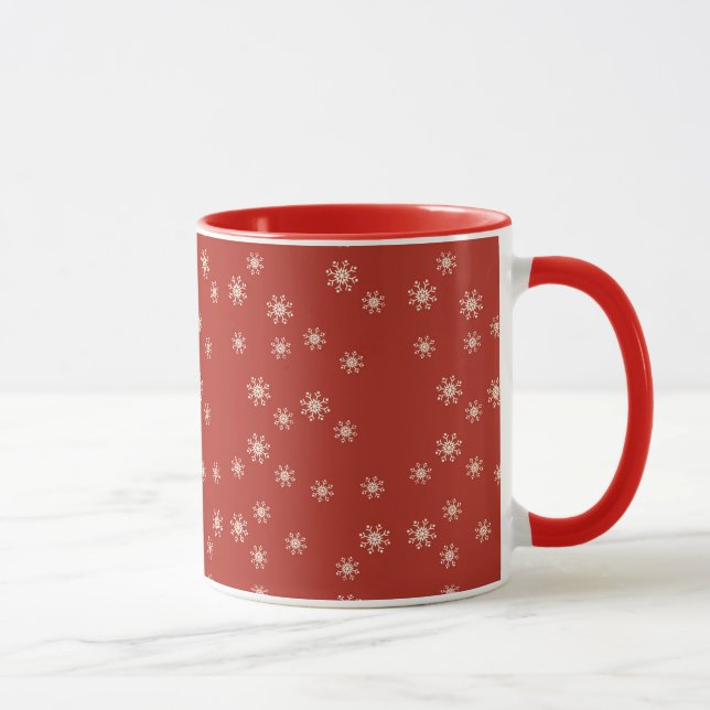 Feiertags-Kaffee-Entwurf Tasse (Rechts)