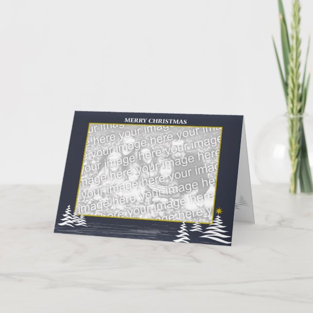 Feiertags-Karte Feiertagskarte (Vorderseite)