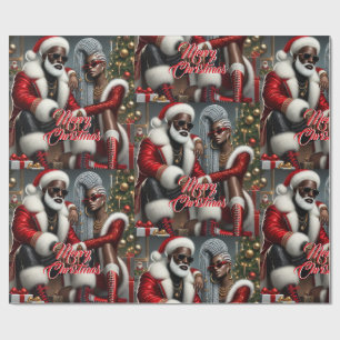 Feiertags-Königliche Geschenkpapier