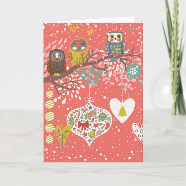 Feiertags-Konzept-Illustration Feiertagskarte (Vorderseite)