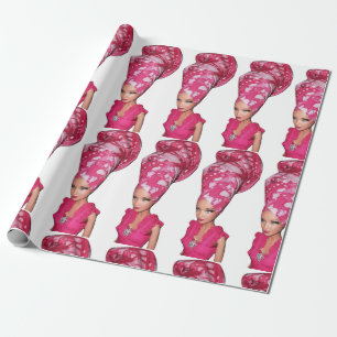 Feiertags-Kopftuch-Puppen-Geschenkverpackung Geschenkpapier