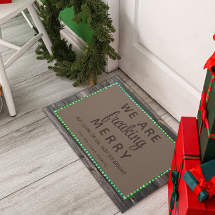 Feiertags Lustige Fun Fußmatte