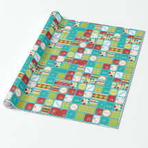 Feiertags-Mitteilungs-WeihnachtsPackpapier