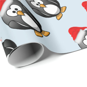Feiertags-Pinguin Geschenkpapier