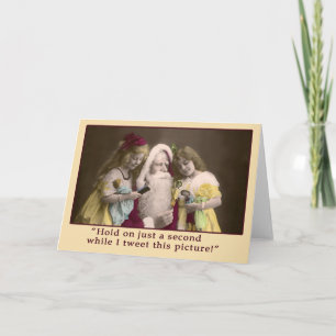 Feiertags-Spaß-Karten Feiertagskarte