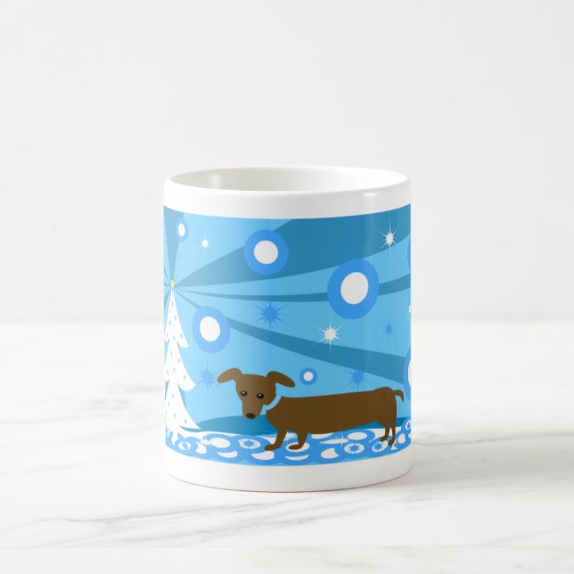 Feiertags-Würstchen Kaffeetasse (Mittel)