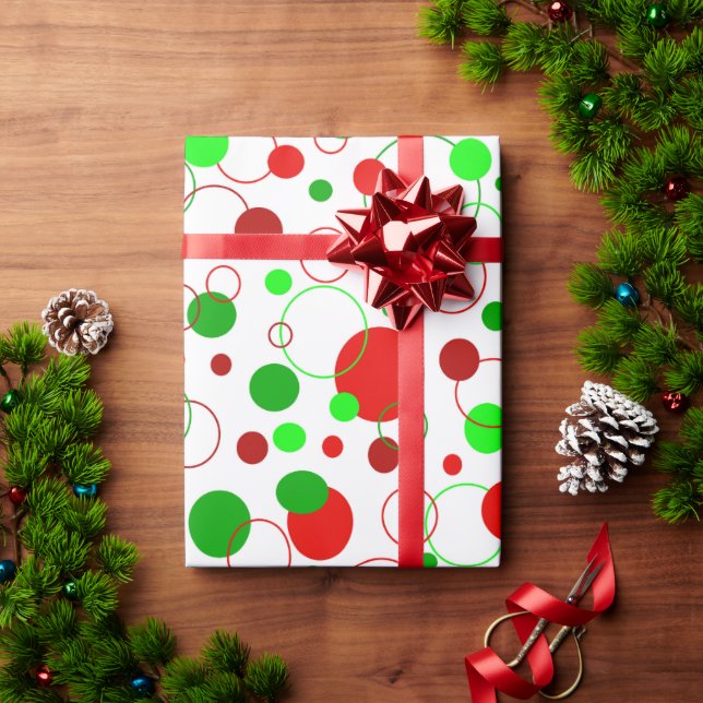 Feiertagsblasen Geschenkpapier (Feiertagsgeschenk)