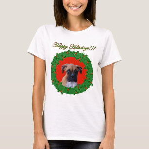 Feiertagsboxer-Welpen-Trägershirt T-Shirt