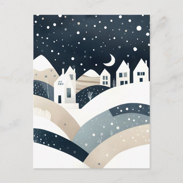 Feiertagsgrüße Feiertagspostkarte (Vorderseite)