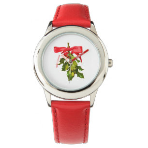 Feiertagsmistelzweig Armbanduhr