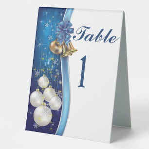 Feiertagsnummern Anpassbare Tisch Tent Schild