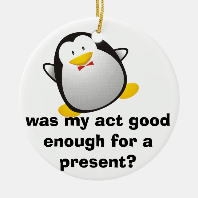 Feiertagsverzierung Keramik Ornament (Vorne)