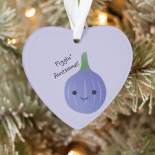 Feige Tolles Feigen Wortspiel Ornament