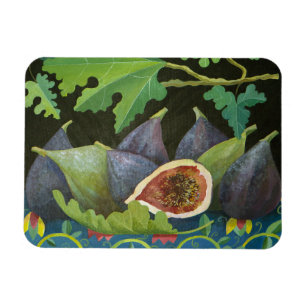Feigen auf Schwarzem 2014 Magnet