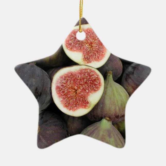 Feigen Keramikornament (Vorne)