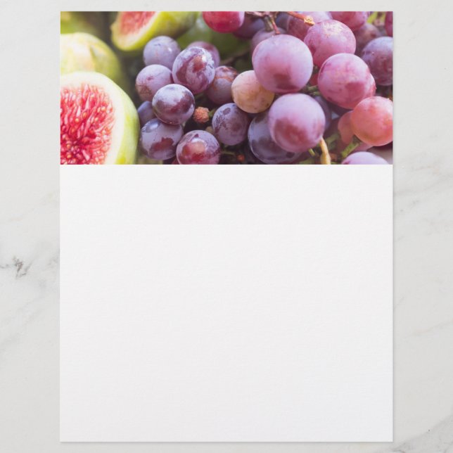 Feigen und Trauben, frisch Flyer (Vorne)