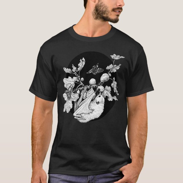 Feigenbaum und Fruchtbast T-Shirt (Vorderseite)