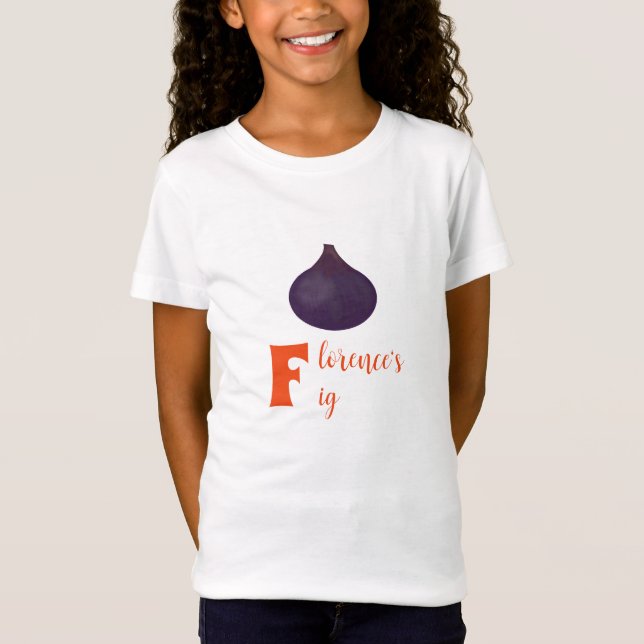 Feigentastische Mode für die Initialen von F T-Shirt (Vorderseite)
