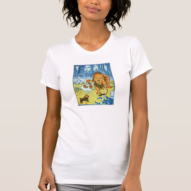 Feiger Löwe T-Shirt (Vorderseite)