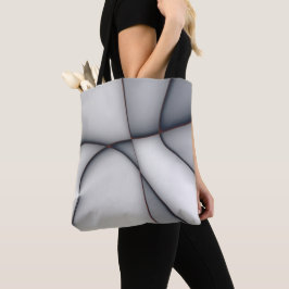 Fein konvexe, graue Ausschnitte Tasche