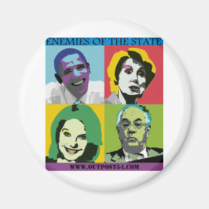 FEINDE DES STAAT MAGNET
