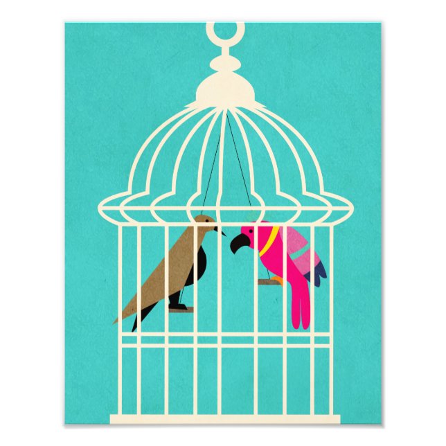 Feinde im selben Haus Fotodruck (Vorne)