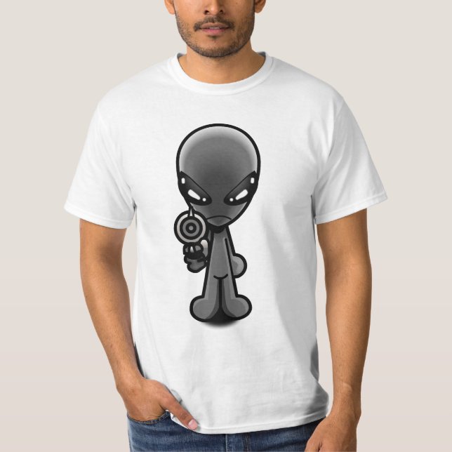 Feindlicher alien-T - Shirt (Vorderseite)