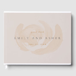 Feine Hochzeit mit Wasserfarben Gästebuch