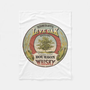 Feine Kupfer destillierter Bourbon Whisky. Fleecedecke