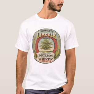 Feine Kupfer destillierter Bourbon Whisky. T-Shirt