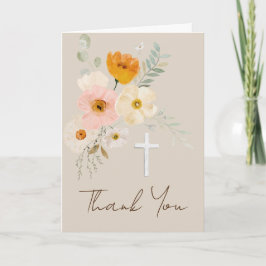 Feine religiöse Veranstaltung Dankeschön Card Karte