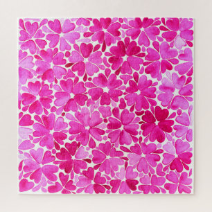 Feine rosa Blume