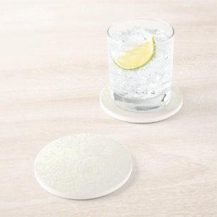 Feine Rose Getränkeuntersetzer