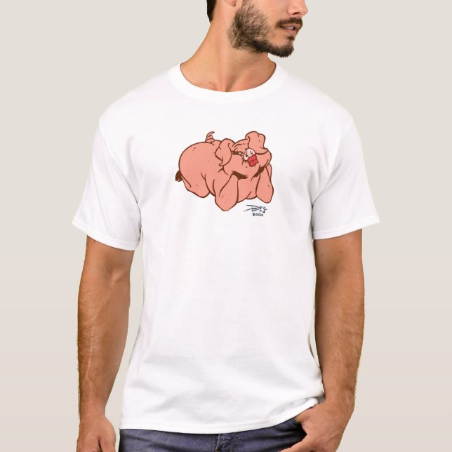 Feine Schweine T-Shirt (Vorderseite)