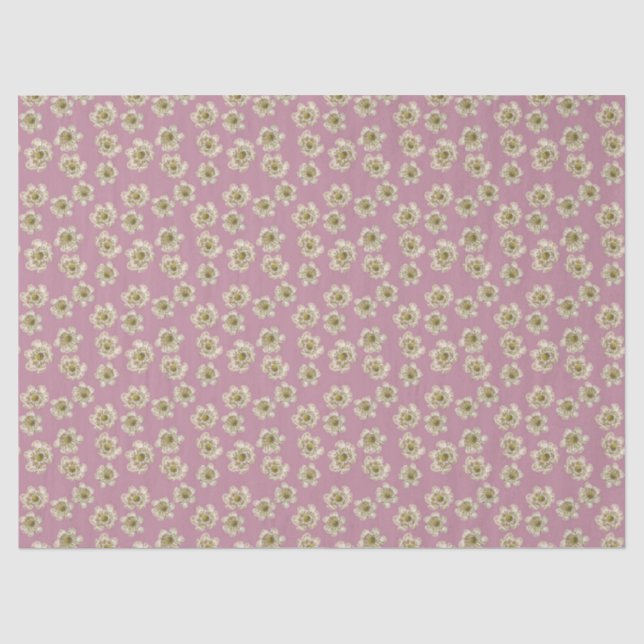 Feine Vintage Single-Blackerry-Blume Seidenpapier (Vorderseite)