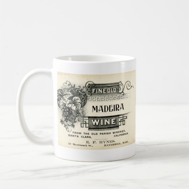 Feiner alter Madeira-Wein Kaffeetasse (Links)